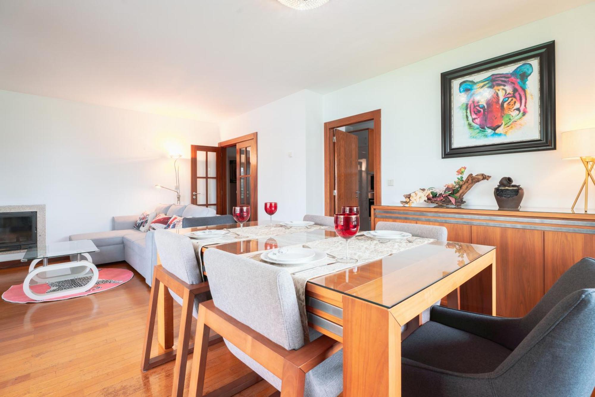 Apartment Qian Rio Douro 2Br Free Parking Porto Luaran gambar